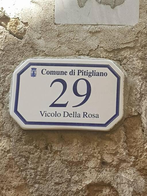 Casa Della Rosa Pitigliano Exterior foto