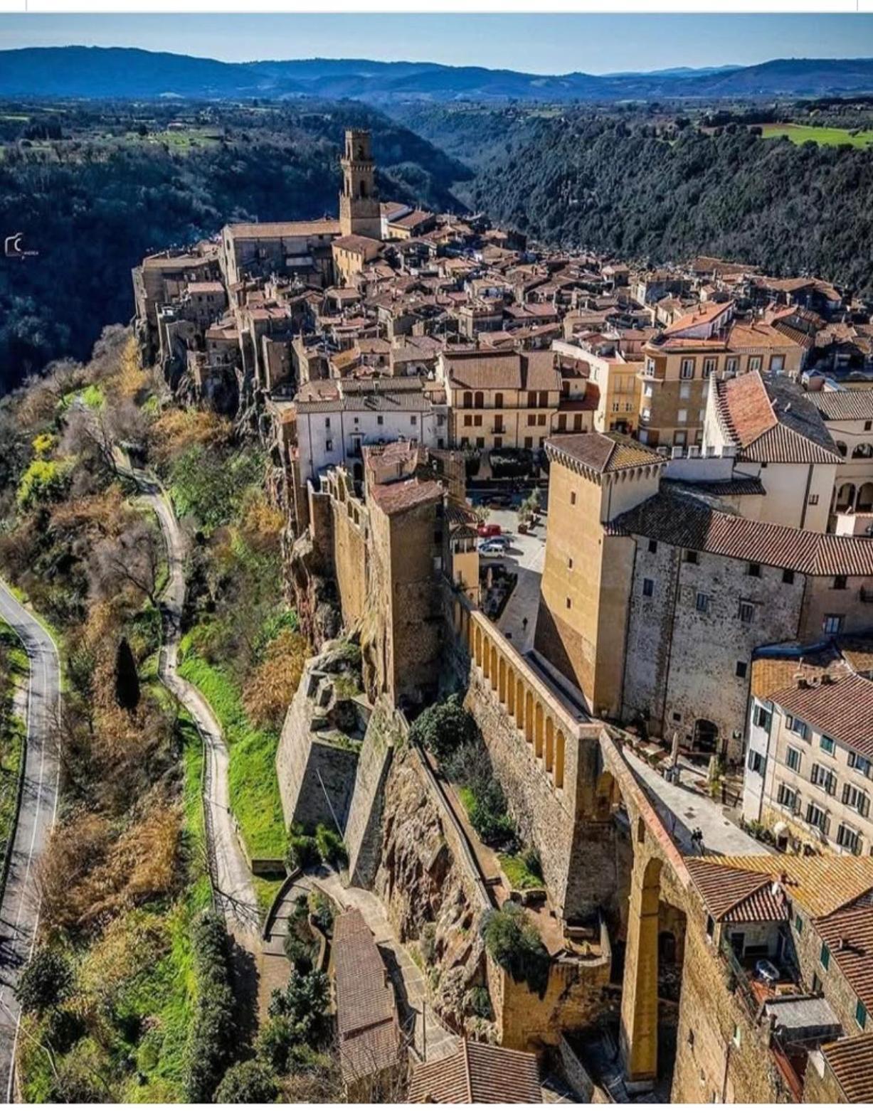 Casa Della Rosa Pitigliano Exterior foto